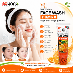 YC Whitening Face Wash Vitamin C - 100ML