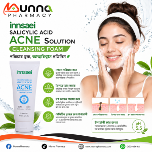Innsaei Salicylic Acid Acne Solution Cleansing Foam