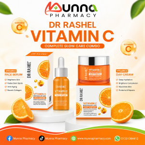 Dr Rasel vitamin c serum & cream combo